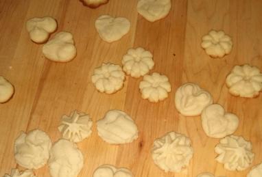 Swedish Ground Almond Spritz Cookies Photo 1