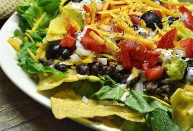 Easy Black Bean Taco Salad Photo 1