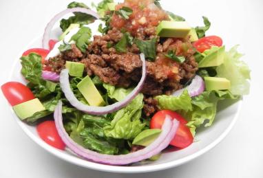 Easy Keto Taco Salad Bowl for 2 Photo 1