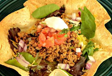 Quick Turkey Taco Salad Photo 1