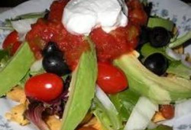 Vegetarian Taco Salad Photo 1