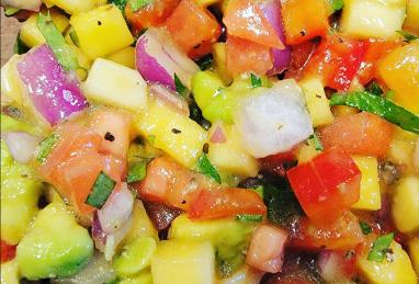 Healthy Fish Tacos with Mango Salsa Photo 1