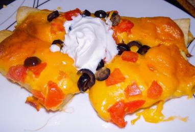 Mild Cheesy Chicken Enchiladas Photo 1