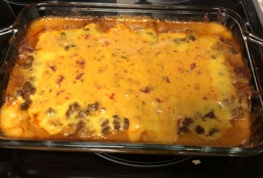 Tex-Mex Beef and Cheese Enchiladas Photo 1