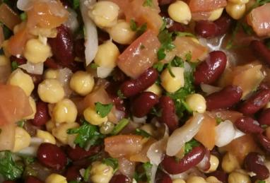 Mediterranean Bean Salad Photo 1