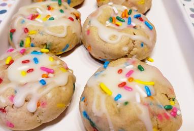 Funfetti Thumbprint Cookies Photo 1