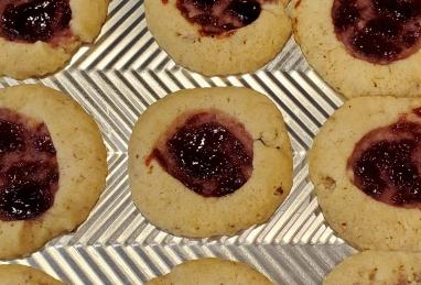 White Chocolate Thumbprint Cookies Photo 1