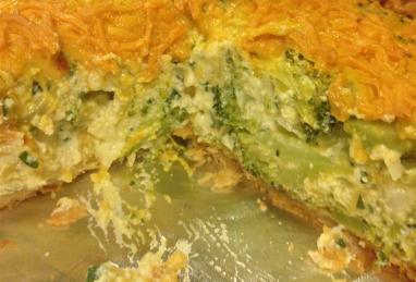 Tofu Quiche with Broccoli Photo 1