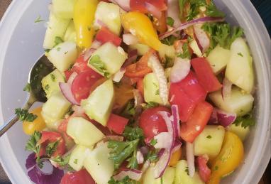 Israeli Tomato and Cucumber Salad Photo 1