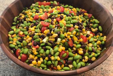 Edamame, Corn, and Black Bean Salad Photo 1