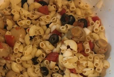 Whole Wheat Rotini Pasta Salad Photo 1