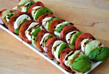 Cucumber Caprese Salad Photo 1