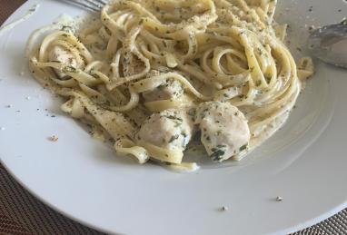 Easy Chicken Pasta Alfredo Photo 1