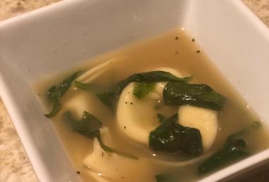 Tortellini in Chicken Broth Photo 1