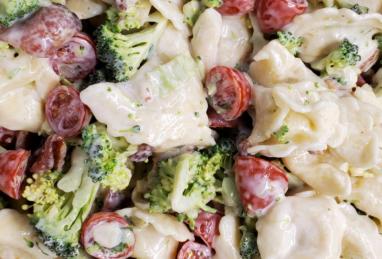 Tortellini Bacon Broccoli Salad Photo 1