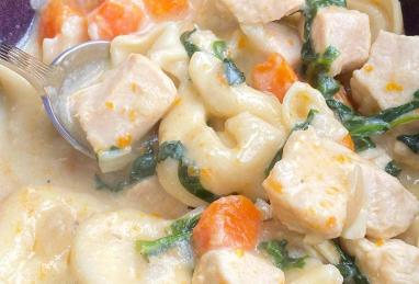 Instant Pot Chicken Tortellini Soup Photo 1