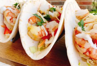 Twisted Air Fryer Shrimp Tacos Photo 1