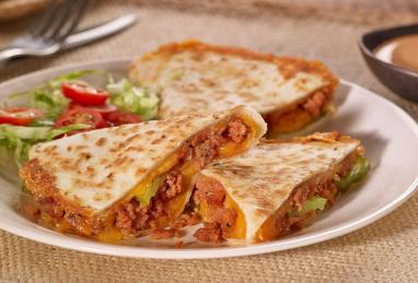 "Cheeseburger" Quesadillas Photo 1