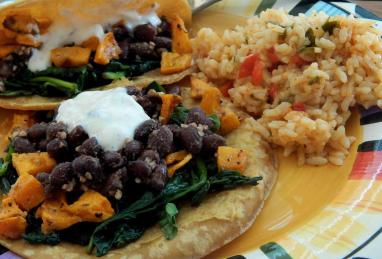 Butternut Squash and Black Bean Tostadas Photo 1