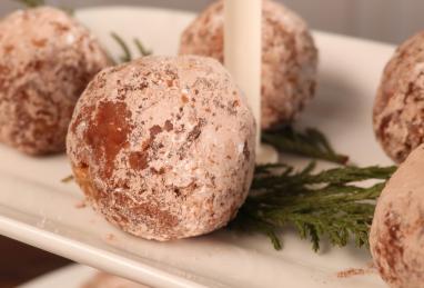 Holiday Peanut Butter Whiskey Balls Photo 1