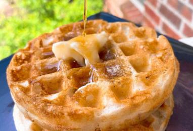 Crispy Eggless Waffles Photo 1