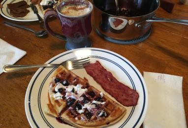 Pecan-Ricotta Waffles Photo 1