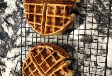 Whole Wheat Banana Waffles Photo 1