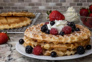 Swedish Crisp Waffles (Frasvafflor) Photo 1