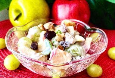 Sweet Tart Waldorf Apple Salad Photo 1