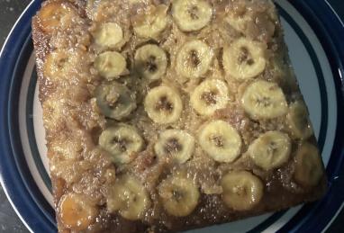 Homemade Banana Upside-Down Cake Photo 1