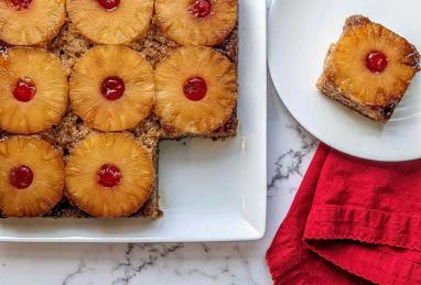 Vegan Pineapple Upside-Down Cake Photo 1