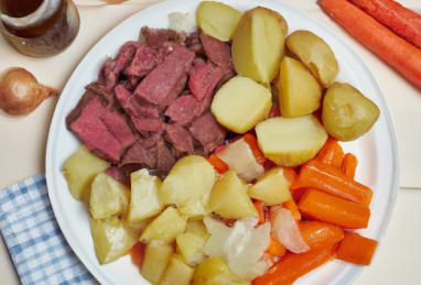 Slow-Cooker Corned Beef and Cabbage Photo 1