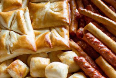 Cheesy Pigs in a Blanket Photo 1