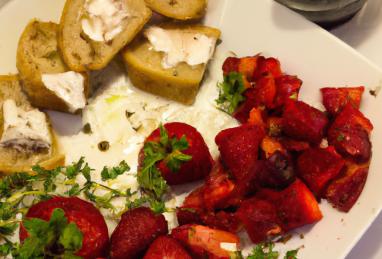 Strawberry Goat Cheese Bruschetta Photo 1