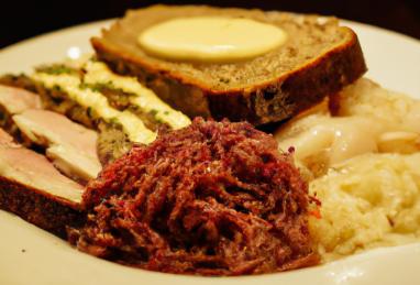 Slow Cooker Corned Beef Reuben Sandwiches Photo 1