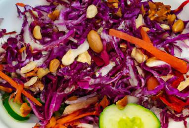 Crunchy Purple Cabbage Salad Photo 1