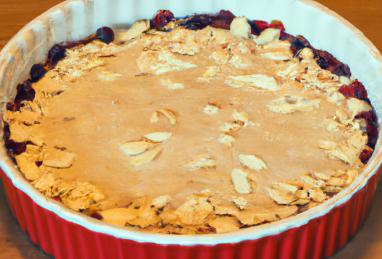 Cherry Pie with Almond Crumb Topping Photo 1