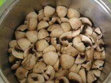 Maize Porridge with Fried Mushrooms in a Crock Pot Photo 2