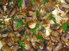 Maize Porridge with Fried Mushrooms in a Crock Pot Photo 5