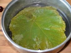 Grilled Salmon in Vine Leaves Photo 5