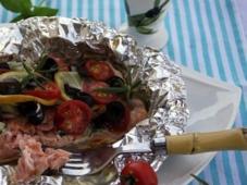 Mediterranean Salmon Baked in Foil Photo 10