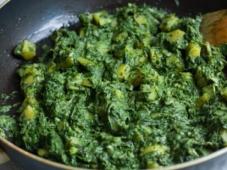 Indian Style Potatoes and Spinach Photo 5