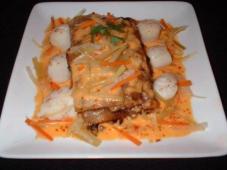 Potato and Mushroom Lasagna with Scallops and Nage Photo 10