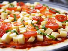 Vegetarian Pizza Margherita Photo 5