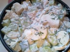 Chicken Salad with Pancake Rolls Photo 8