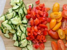 Salad with Bulgur and Vegetables Photo 4