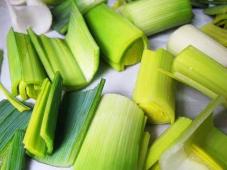 Soy-Ginger Salmon with Roasted Leeks Photo 4