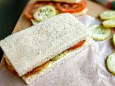 Tomato Cucumber Sandwich Photo 6