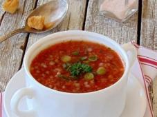 Cold Tomato Buckwheat Soup Photo 4