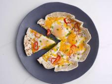 Easy Breakfast Tortilla Pizza Photo 4